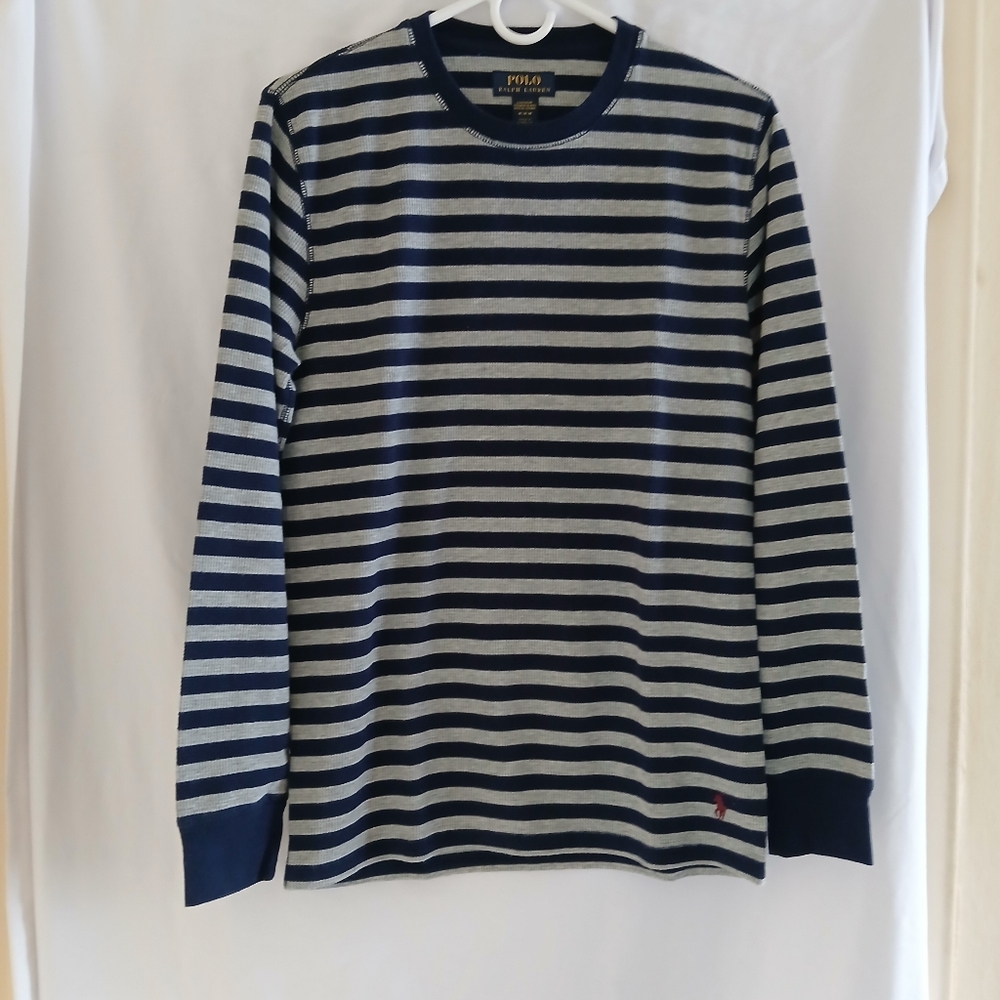 Polo Ralph Lauren Striped Thermal Sweatshirt